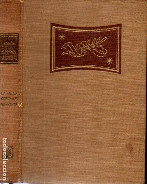 Libros de segunda mano: HORACIO : S&Aacute;TIRAS Y EP&Iacute;STOLAS (LOSADA, 1940) - Foto 1