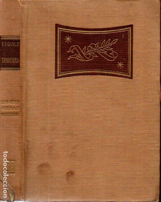 Libros de segunda mano: ESQUILO : TRAGEDIAS (LOSADA, 1941) - Foto 1