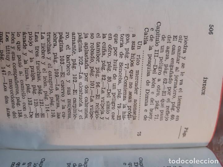 Libros de segunda mano: Calila y Dimna Aguilar f&aacute;bulas - Foto 5