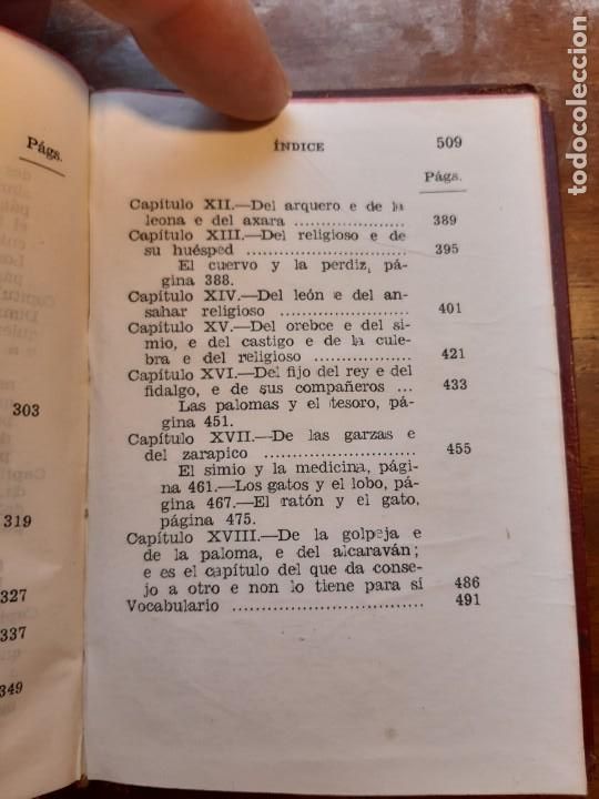 Libros de segunda mano: Calila y Dimna Aguilar f&aacute;bulas - Foto 11