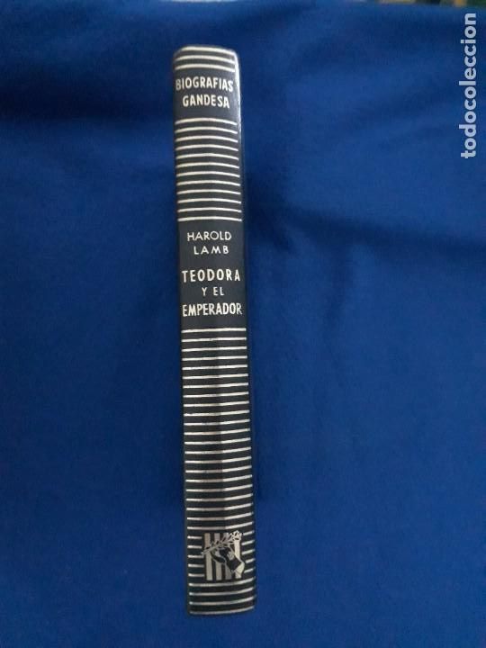 Libros de segunda mano: TEODORA Y EL EMPERADOR - HAROLD LAMB - Foto 1