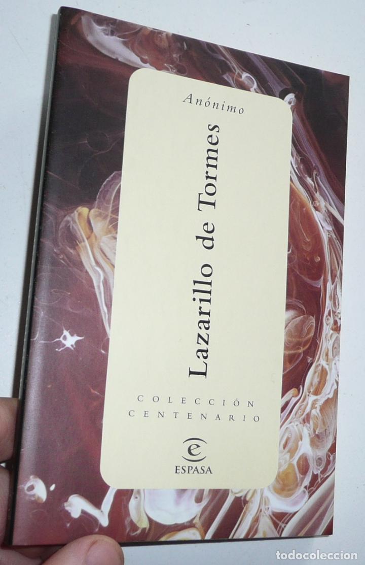 Libros de segunda mano: Lazarillo de Tormes - An&oacute;nimo (Colecci&oacute;n Centenario Espasa) - Foto 1