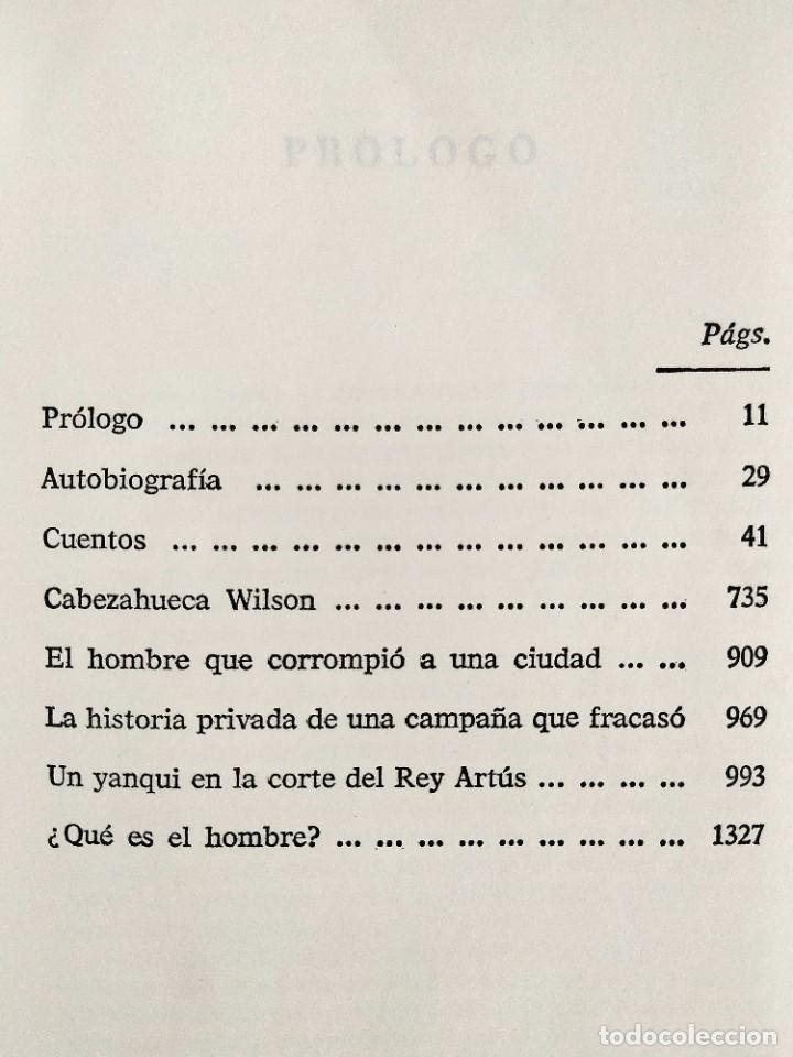 Libros de segunda mano: MARK TWAIN: OBRAS - NUEVO - Foto 2