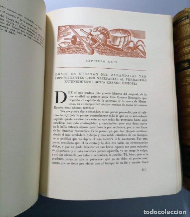 Libros de segunda mano: QUIJOTE - CERVANTES - JUVENTUD - 1958 - LITOGRAFIAS DE NARRO - COLECCIONISTAS - MARTIN DE RIQUER - Foto 27 - 240912005