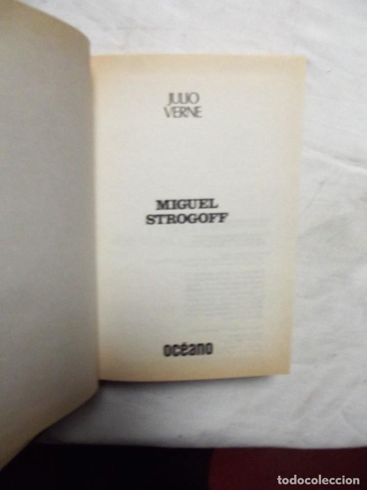 Libros de segunda mano: MIGUEL STROGOFF DE JULIO VERNE ED. OCEANO - Foto 2