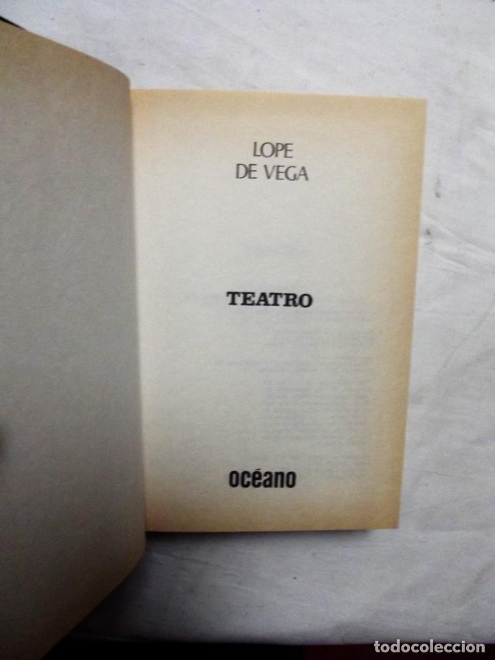 Libros de segunda mano: TEATRO DE LOPE DE VEGA DE QUEVEDO ED. OCEANO - Foto 2