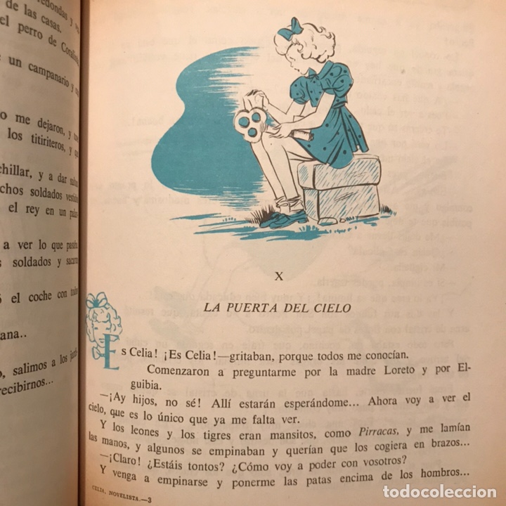 Libros de segunda mano: Celia novelista. Elena Fort&uacute;n - Foto 2