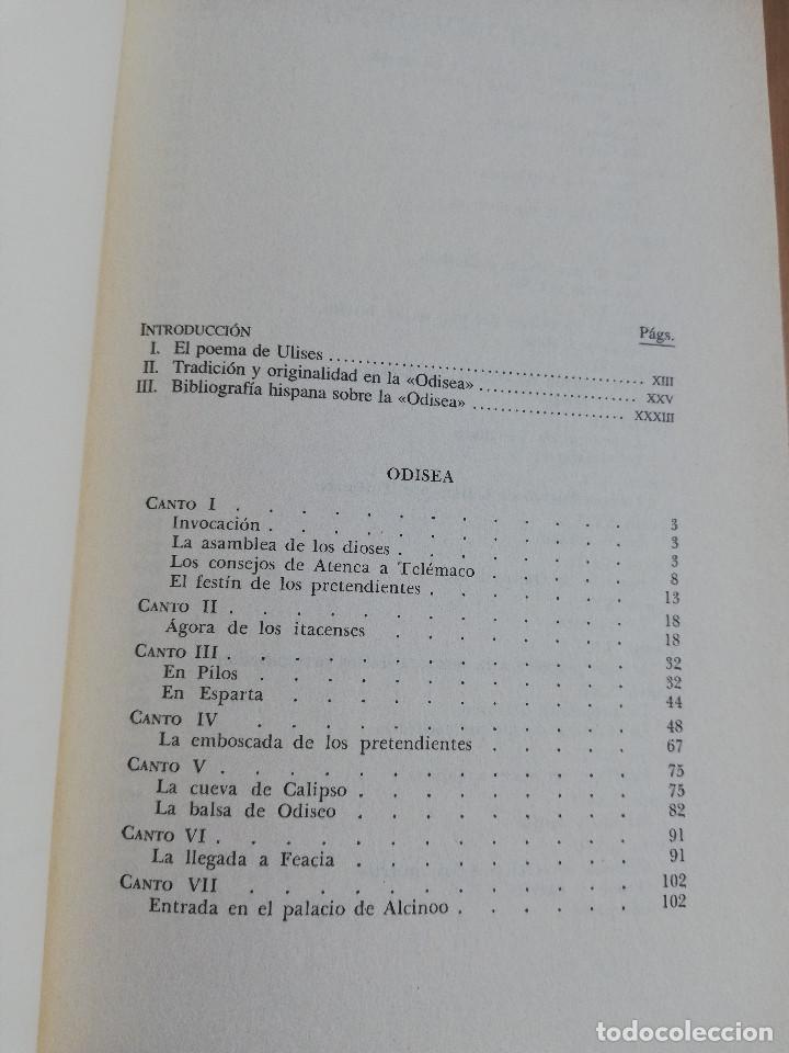 Libros de segunda mano: ODISEA (HOMERO) INTRODUCCI&Oacute;N Y NOTAS DE JOS&Eacute; ALSINA - Foto 3