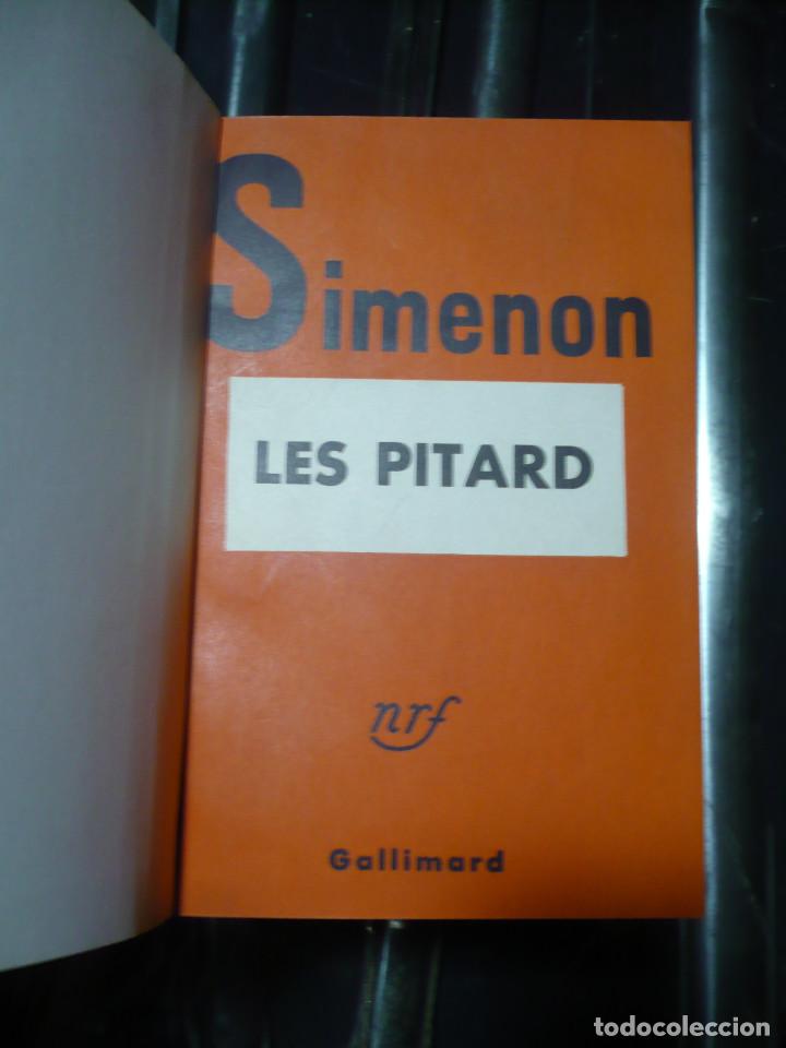 Libros de segunda mano: Simenon, Les Pitard, en franc&eacute;s. - Foto 2