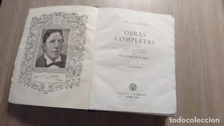 Libros de segunda mano: OSCAR WILDE - AGUILAR - OBRAS COMPLETAS - Foto 1