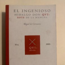 Libros de segunda mano: EL INGENIOSO HIDALGO DON QUIJOTE DE LA MANCHA - CENTENARIO 1605-2005. Lote 242479420