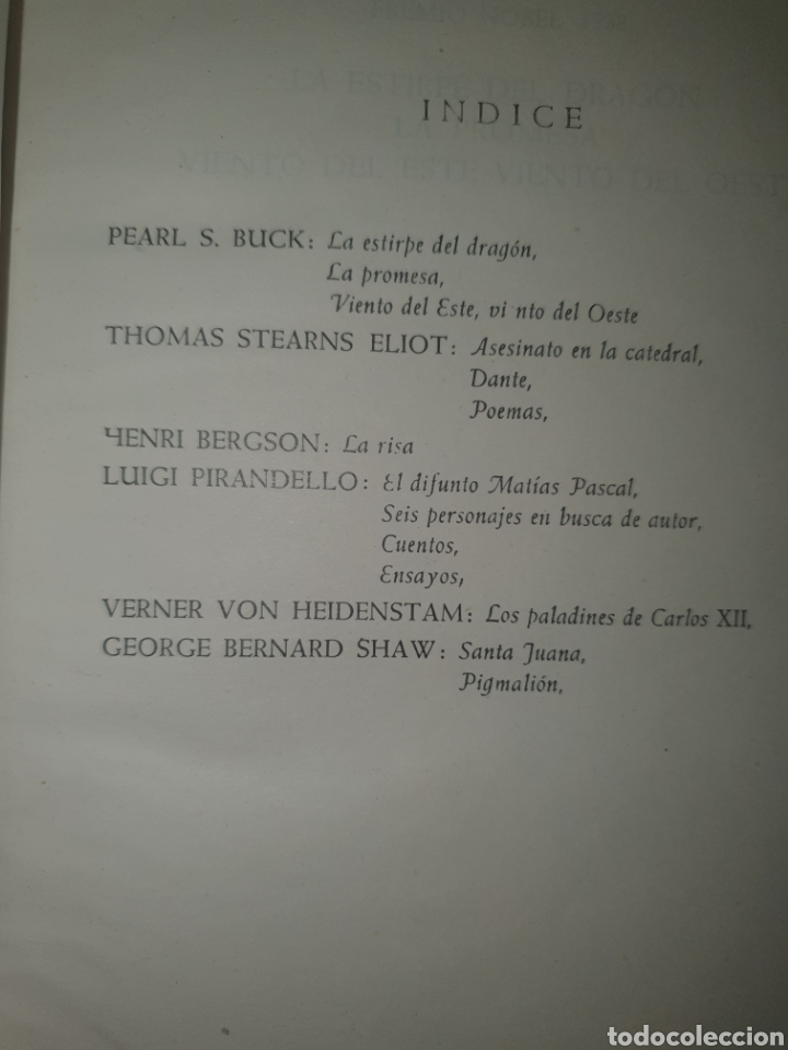 Libros de segunda mano: Los premios Nobel de la literatura vol.3 - Foto 5