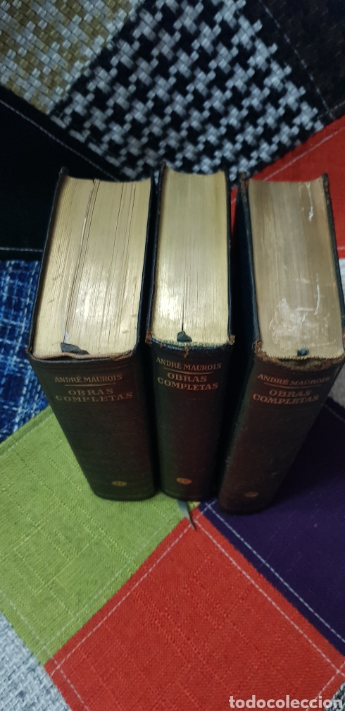 Libros de segunda mano: Libros OBRAS COMPLETAS ANDR&Eacute; MAUROIS (TOMOS II, IV y V) - Foto 2