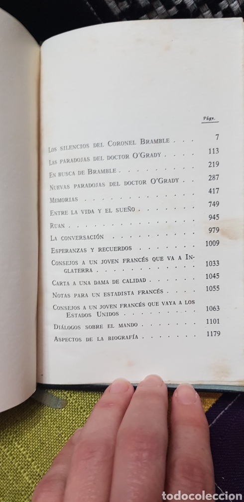Libros de segunda mano: Libros OBRAS COMPLETAS ANDR&Eacute; MAUROIS (TOMOS II, IV y V) - Foto 27