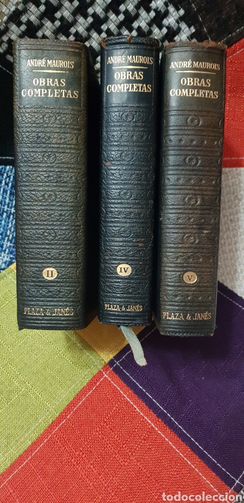 Libros de segunda mano: Libros OBRAS COMPLETAS ANDR&Eacute; MAUROIS (TOMOS II, IV y V) - Foto 1