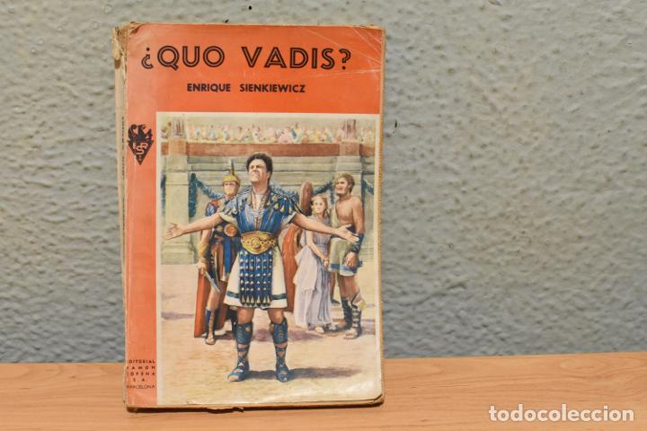Libros de segunda mano: QUO VADIS? -ENRIQUE SIENKIEWICZ-1954 - Foto 1