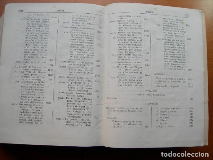 Libros de segunda mano: OBRAS COMPLETAS / FEDERICO GARC&Iacute;A LORCA - Foto 9