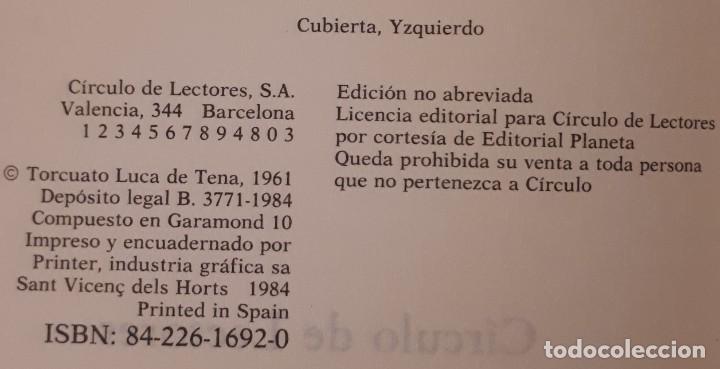 Libros de segunda mano: La mujer de otro &ndash; Torcuato Luca de Tena - Foto 2