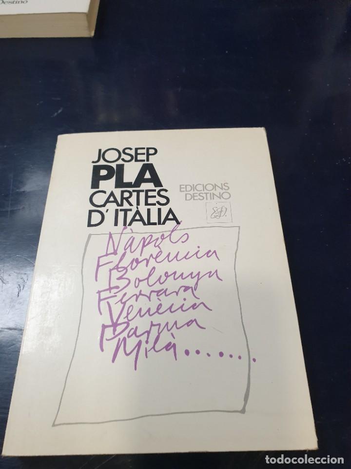 Libros de segunda mano: Cartes d&acute;Italia Josep Pl&aacute; - Foto 1