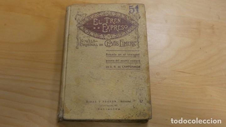 Libros de segunda mano: EL TREN EXPRESO . NOVELA ORIGINAL DE CLOVIS EIMERIC . - Foto 1