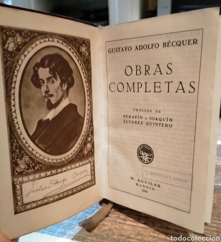 Libros de segunda mano: GUSTAVO ADOLFO B&Eacute;CQUER. OBRAS COMPLETAS. AGUILAR - Foto 2