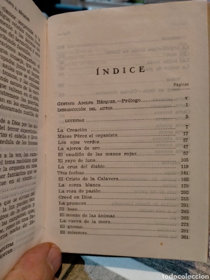 Libros de segunda mano: GUSTAVO ADOLFO B&Eacute;CQUER. OBRAS COMPLETAS. AGUILAR - Foto 3