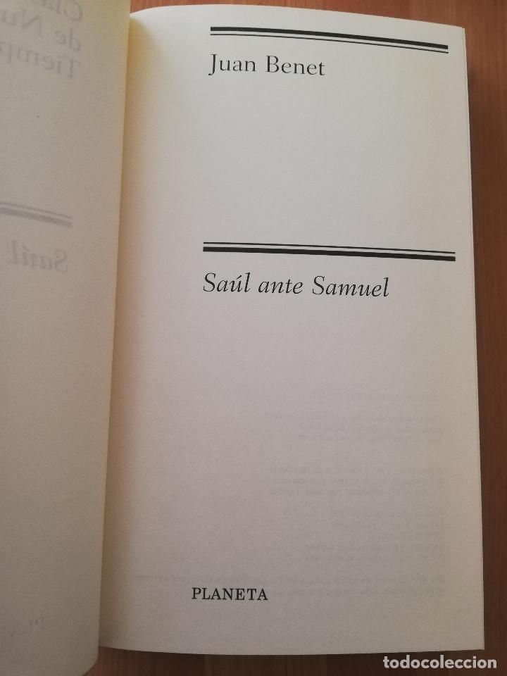 Libros de segunda mano: SA&Uacute;L ANTE SAMUEL (JUAN BENET) - Foto 2