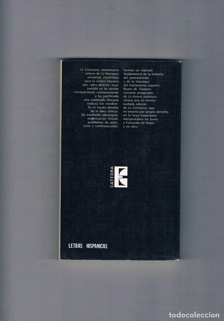Libros de segunda mano: LA CELESTINA. FERNANDO DE ROJAS. **- - Foto 2