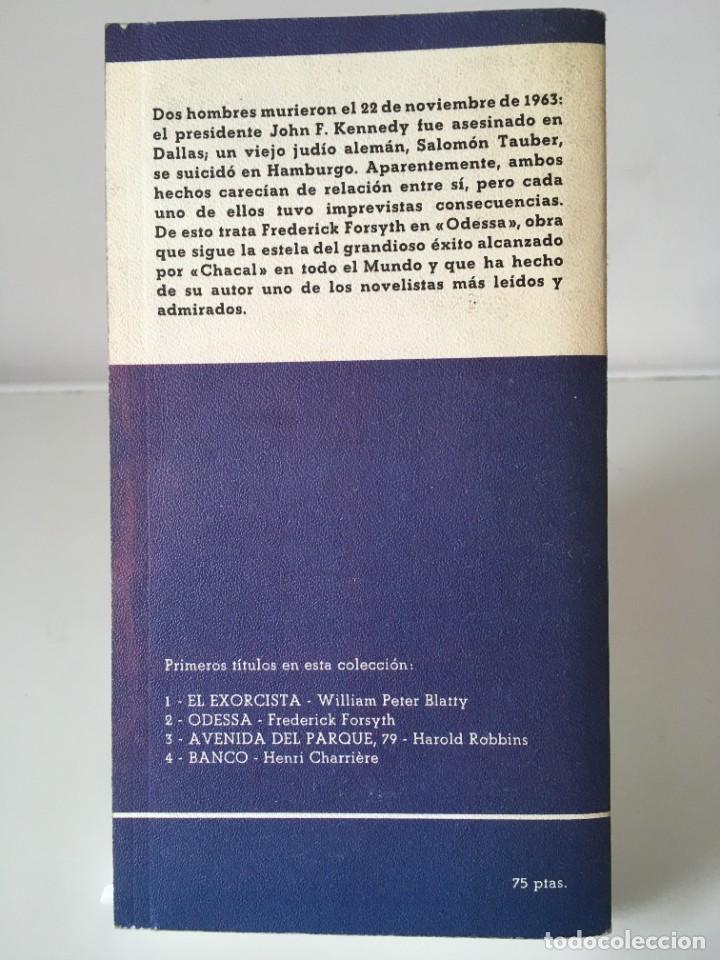 Libros de segunda mano: LIBROS LITERATURA. ODESSA - FREDERICK FORSYTH - Foto 2