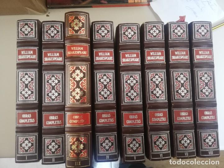 Libros de segunda mano: OBRAS COMPLETAS SHAKESPEARE 8 TOMOS - Foto 1