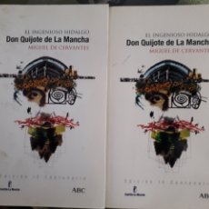 Libros de segunda mano: LIBRO EL INGENIOSO HIDALGO DON QUIJOTE DE LA MANCHA I, II MIGUEL CERVANTES 1982 ED. ABC. Lote 246453530