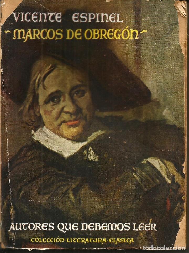 Libros de segunda mano: Vida del escudero Marcos de Obreg&oacute;n. Vicente Espinel - Foto 1