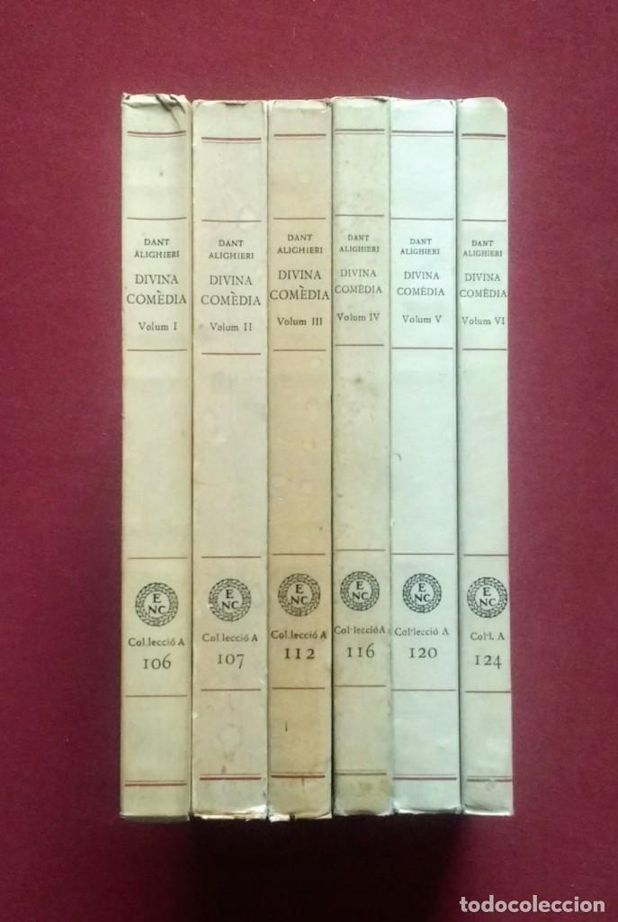 Libros de segunda mano: DIVINA COMEDIA - BARCINO - COMPLETA EN SIS VOLUMS. - Foto 2