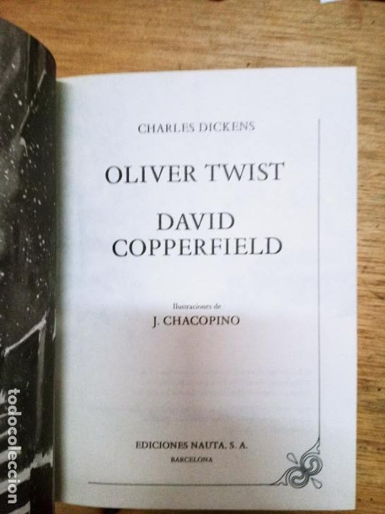 Libros de segunda mano: Charles Dickens: Oliver Twist; David Copperfield (Ediciones Nauta) - Foto 2