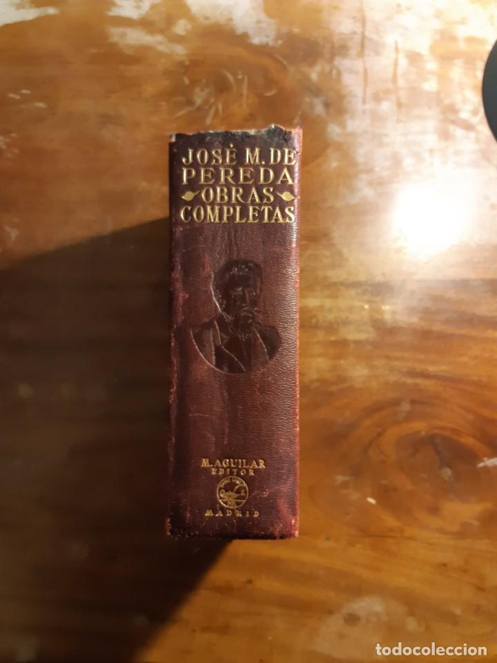 Libros de segunda mano: Pereda obras completas Aguilar 1940 - Foto 1