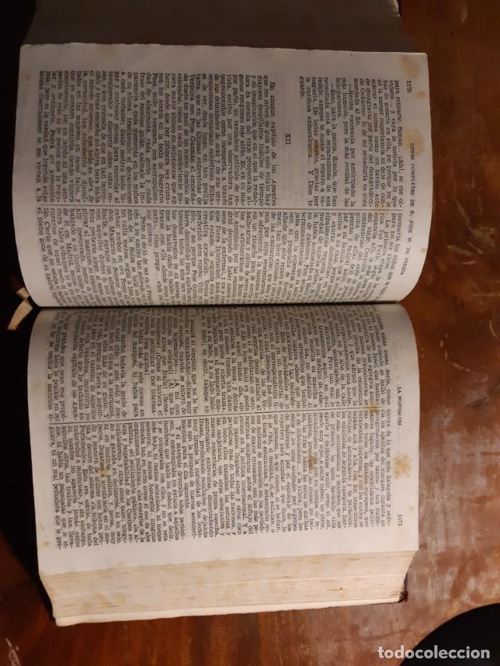 Libros de segunda mano: Pereda obras completas Aguilar 1940 - Foto 5