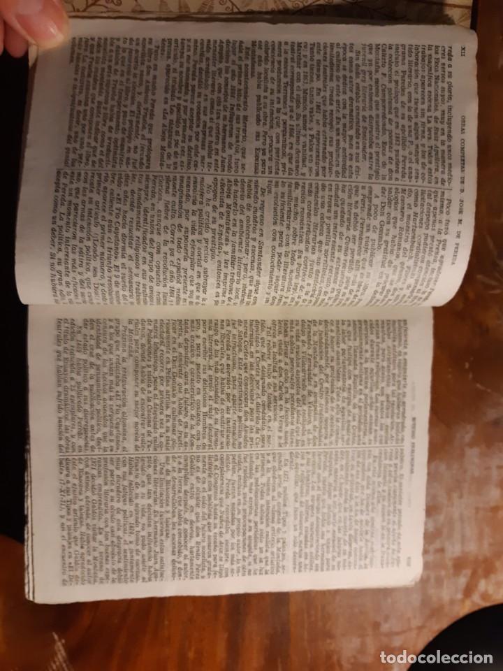 Libros de segunda mano: Pereda obras completas Aguilar 1940 - Foto 6