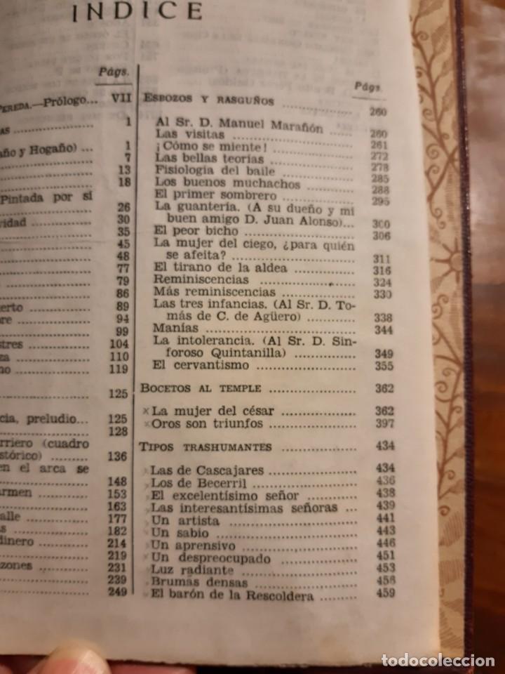 Libros de segunda mano: Pereda obras completas Aguilar 1940 - Foto 7