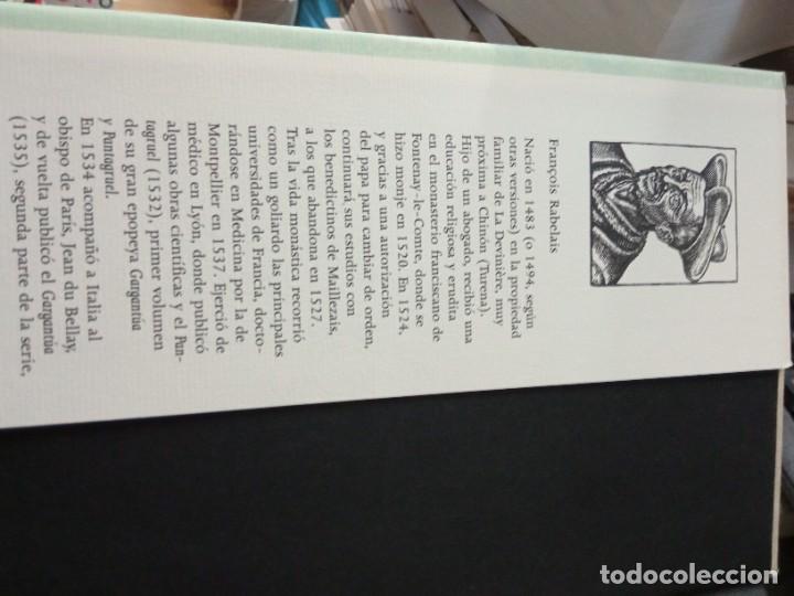 Libros de segunda mano: Gargantua. Fran&ccedil;ois Rabelais - Foto 2