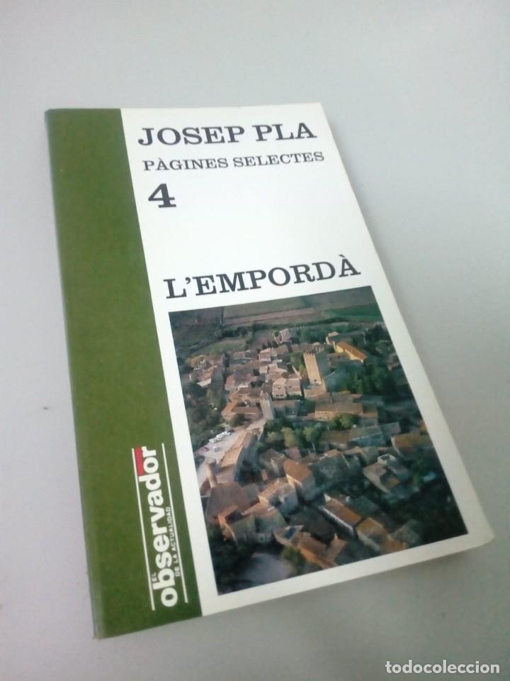 Libros de segunda mano: L'EMPORD&Agrave;-JOSEP PLA