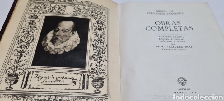 Libros de segunda mano: Miguel de Cervantes obras completas - Foto 6