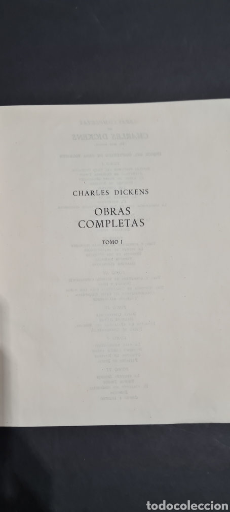 Libros de segunda mano: Colecci&oacute;n Charles Dickens obras completas 6 tomos - Foto 5