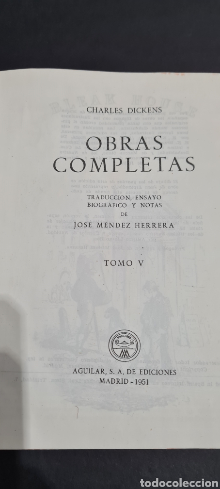 Libros de segunda mano: Colecci&oacute;n Charles Dickens obras completas 6 tomos - Foto 24