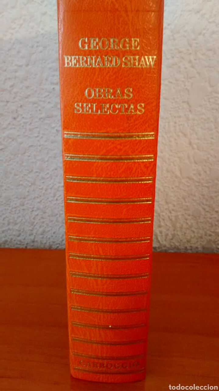 Libros de segunda mano: OBRAS SELECTAS DE GEORGE BERNARD SHAW (CARROGGIO) - Foto 2