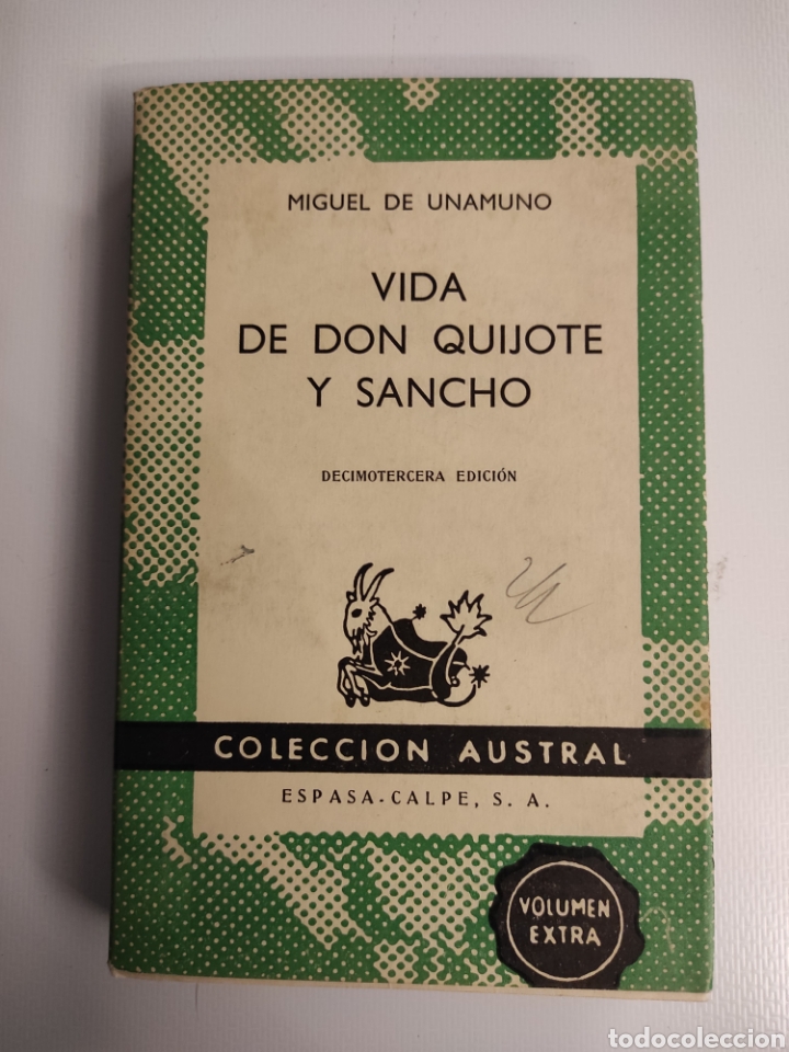 Libros de segunda mano: Vida de Don Quijote y Sancho. Miguel de Unamuno - Foto 1