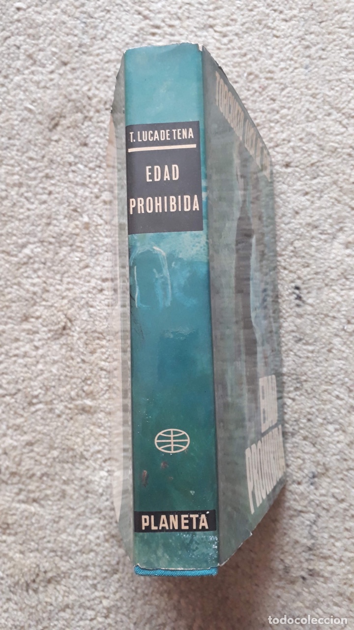 Libros de segunda mano: &ldquo;Edad prohibida&rdquo; de Torcuato Luca de Tena - Foto 4