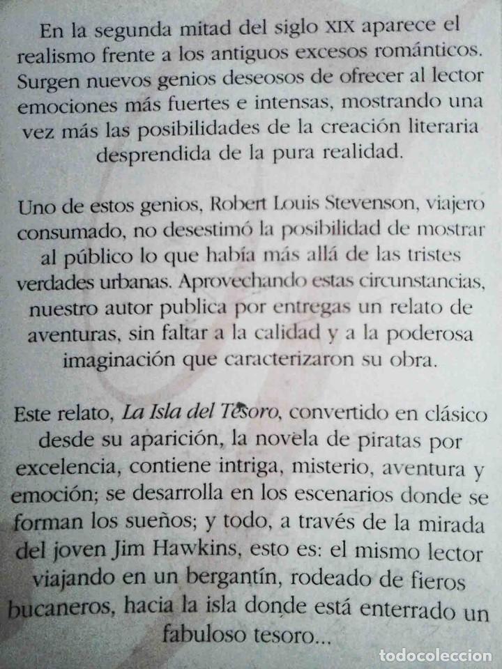 Libros de segunda mano: La isla del tesoro (Robert Louis Stevenson) Ed. Alba 1999 - Foto 3
