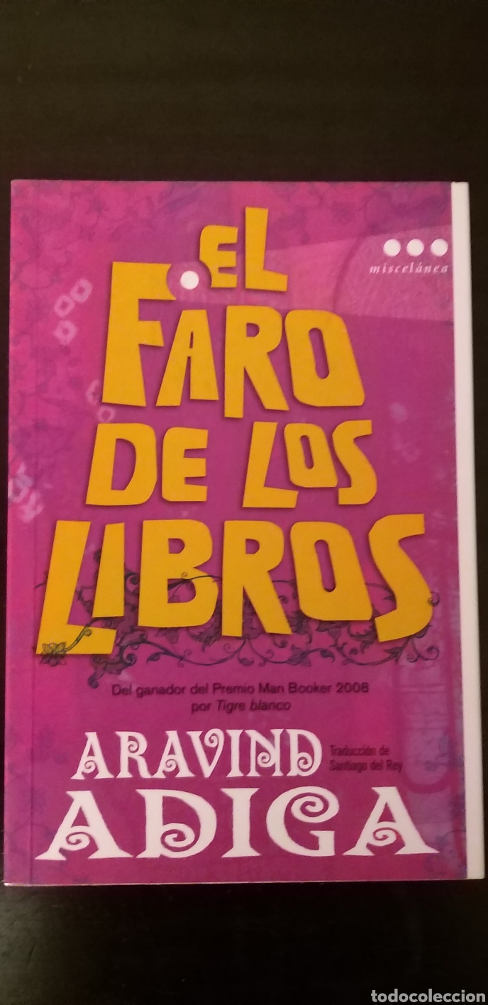 Libros de segunda mano: El faro de los libros. Adiga - Foto 1