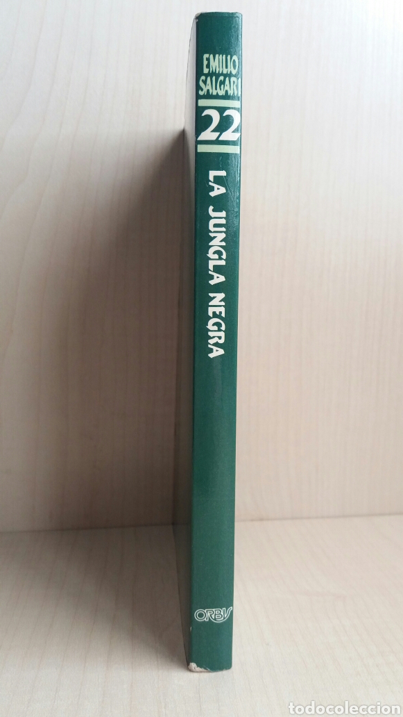 Libros de segunda mano: La jungla negra. Emilio Salgari. Orbis, Salgari 22, 1987. - Foto 2