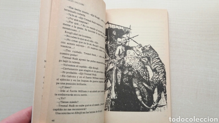 Libros de segunda mano: La jungla negra. Emilio Salgari. Orbis, Salgari 22, 1987. - Foto 7